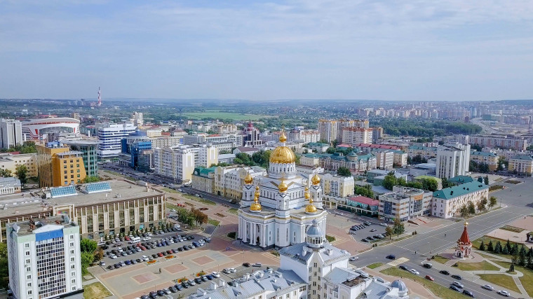 Мой родной город Саранск.